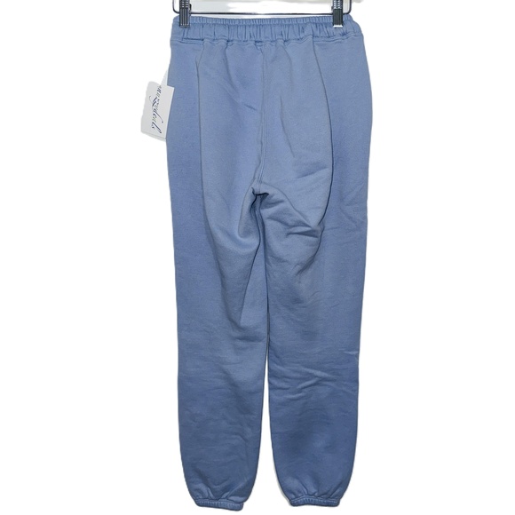 Womens Abercrombie Fitch Soft AF Blue Fleece Casual Athletic Sweatpants Size XS - Picture 2 of 5